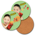 4" Round Coaster w/ Custom 3D Lenticular Images